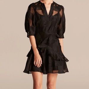 Rebecca Taylor Organza Check Dress